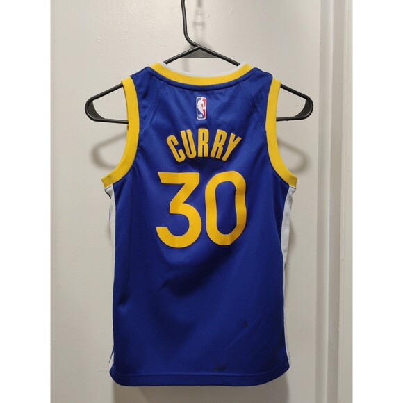 Nike Golden State Warriors Stephen Curry 30 Jersey Dri Fit Mens Size S - Picture 15 of 16